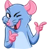 😉 Эмодзи «Мистер Крыс» для Telegram