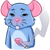 🚬 Эмодзи «Мистер Крыс» для Telegram