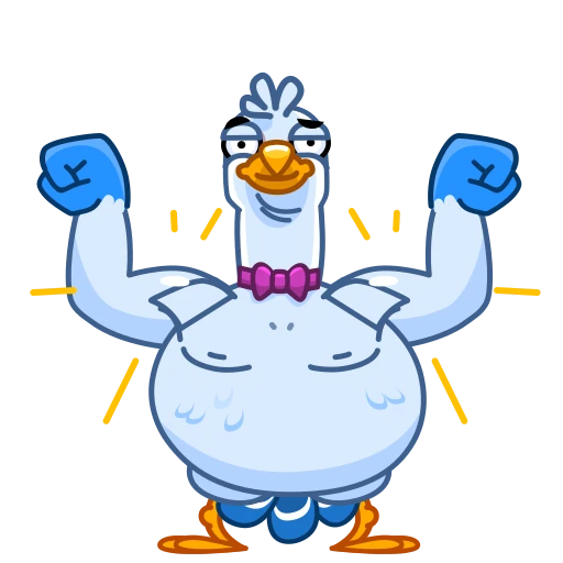 💪 Стикер «Seagull Sam» для Telegram