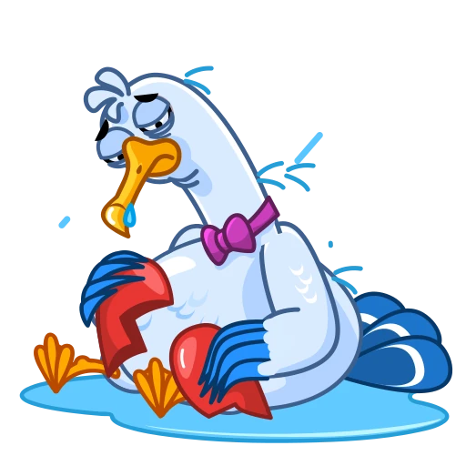 💔 Стикер «Seagull Sam» для Telegram