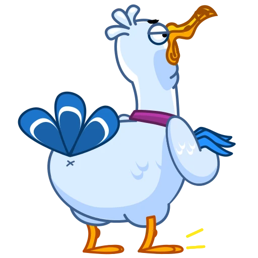😒 Стикер «Seagull Sam» для Telegram