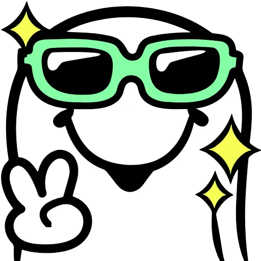 Стикер 37 ️ Mr. Smile