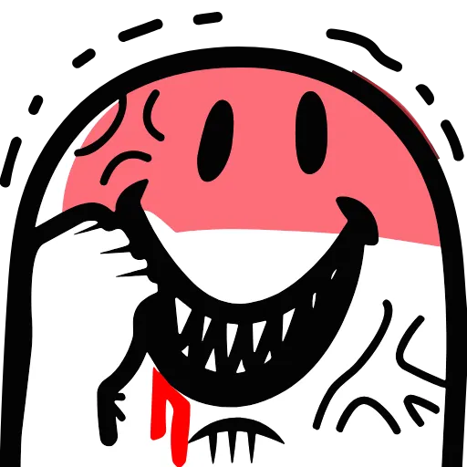Стикер 45 ️ Mr. Smile
