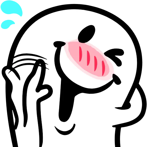 Стикер 34 ️ Mr. Smile