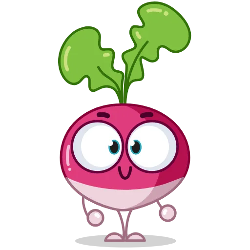 Стикер 24 Radish Emoji