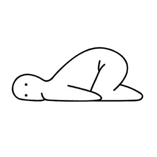 🌫 Стикер «Mr. Donothing» для Telegram