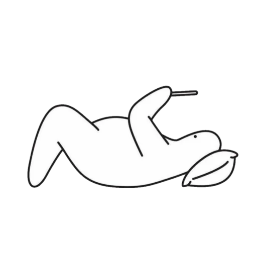 🌫 Стикер «Mr. Donothing» для Telegram