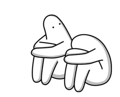 🌫 Стикер «Mr. Donothing» для Telegram