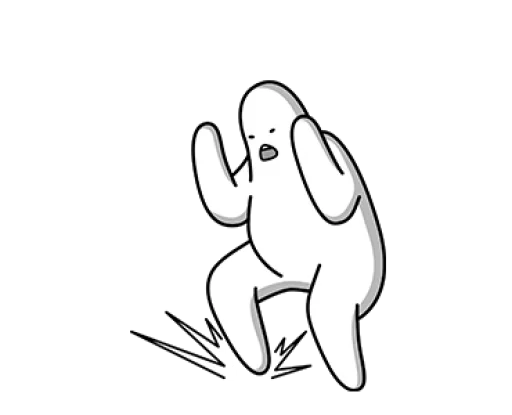 🌫 Стикер «Mr. Donothing» для Telegram