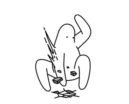 🌫 Стикер «Mr. Donothing» для Telegram