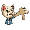 👎 Эмодзи «МудаКот» для Telegram