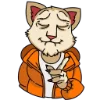 👍 Эмодзи «МудаКот» для Telegram