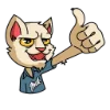 👍 Эмодзи «МудаКот» для Telegram