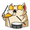 🥁 Эмодзи «МудаКот» для Telegram