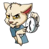⏳ Эмодзи «МудаКот» для Telegram