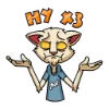 🤷‍♂️ Эмодзи «МудаКот» для Telegram