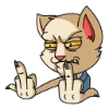 🖕 Эмодзи «МудаКот» для Telegram