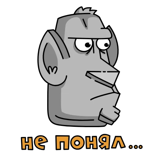 Стикер 26 ️ Анимированный набор эмоджи с мемасным МудаКотиком из ВК