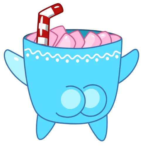 🍑 Эмодзи «Кружка» для Telegram
