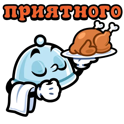 ⭐ Эмодзи «Мультяшная банда» для Telegram