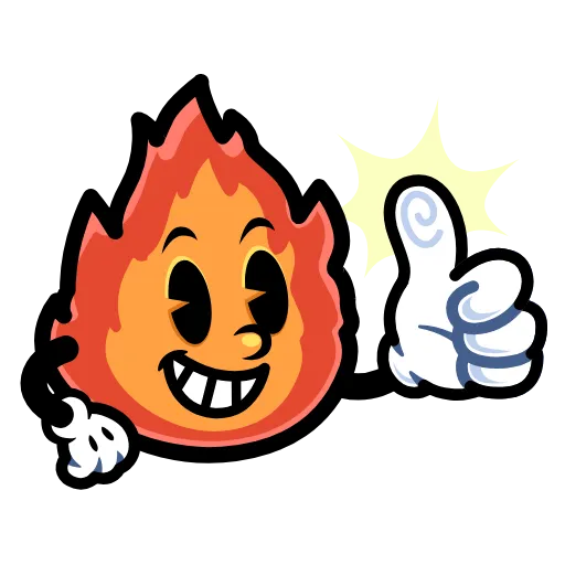 🤩 Эмодзи «Мультяшная банда» для Telegram