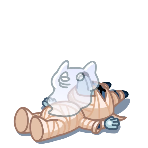 😵 Стикер «Mummy Jackal» для Telegram
