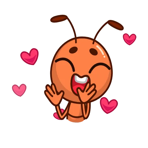 🥰 Эмодзи «Муравей» для Telegram