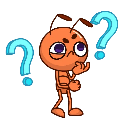 🤔 Эмодзи «Муравей» для Telegram