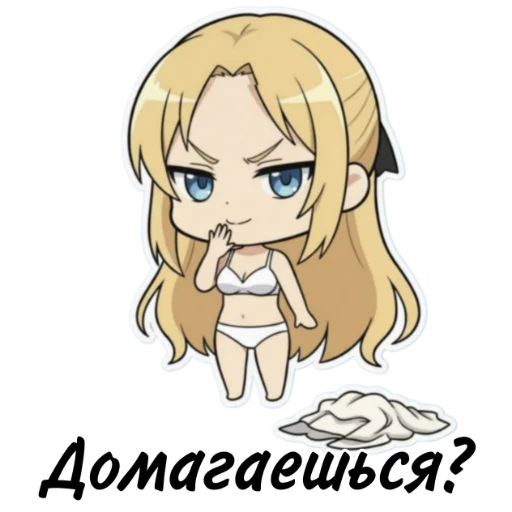 Стикер 18 #anime #cartoons #static #stickers