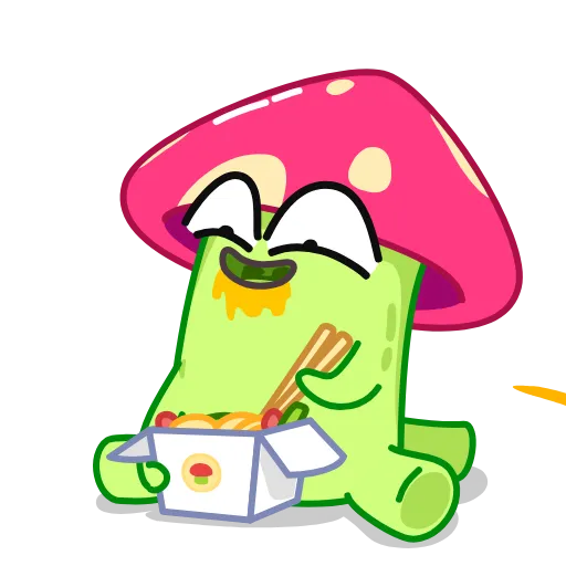 Стикер 7 Mushroom