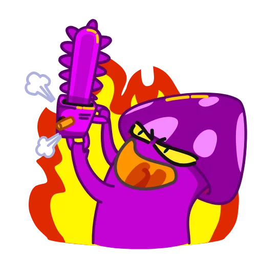Стикер 22 Mushroom