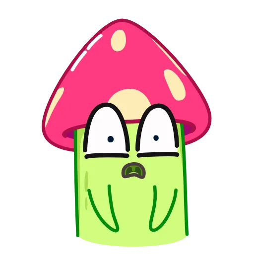 Стикер 19 Mushroom