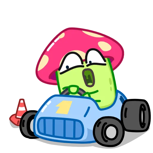 Стикер 16 Mushroom