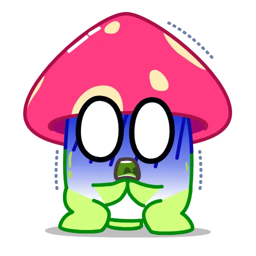 Стикер 4 Mushroom
