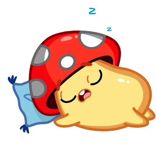 😴 Эмодзи «Гриб» для Telegram