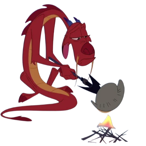 🫥 Стикер «Mushu» для Telegram