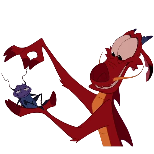 🙂 Стикер «Mushu» для Telegram