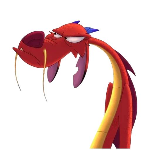 😑 Стикер «Mushu» для Telegram