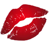 💋 Эмодзи «Красные простые буквы, иконки» для Telegram
