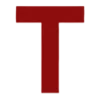 💋 Эмодзи «Красные простые буквы, иконки» для Telegram
