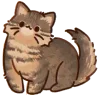Стикер 45 Mycatsclub