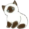 Стикер 30 Mycatsclub