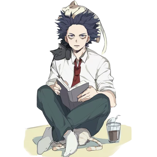 📖 Стикер «MyHeroAcademia» для Telegram
