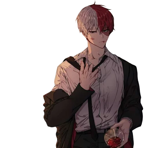 🍷 Стикер «MyHeroAcademia» для Telegram