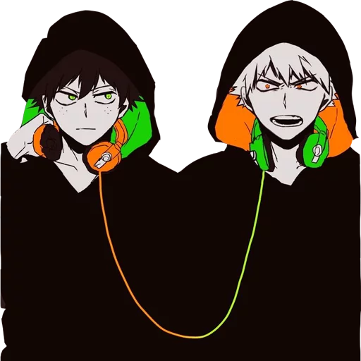 🎵 Стикер «MyHeroAcademia» для Telegram