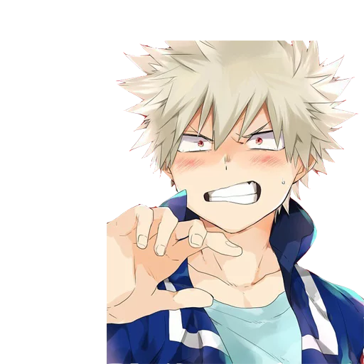 😢 Стикер «MyHeroAcademia» для Telegram
