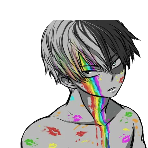 😕 Стикер «MyHeroAcademia» для Telegram
