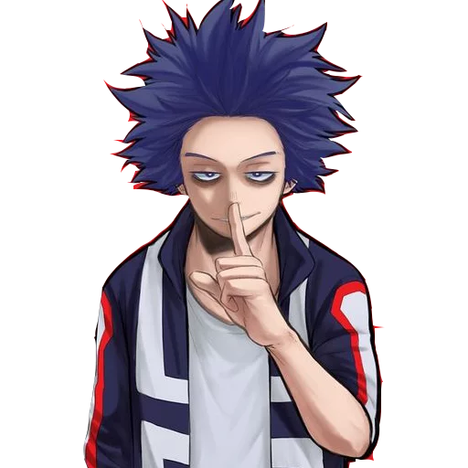 🤫 Стикер «MyHeroAcademia» для Telegram