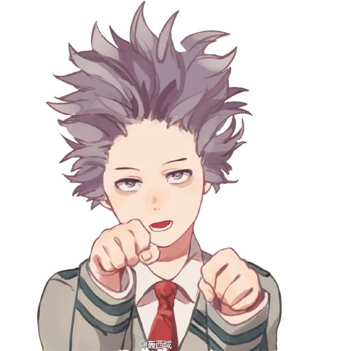 😿 Стикер «MyHeroAcademia» для Telegram