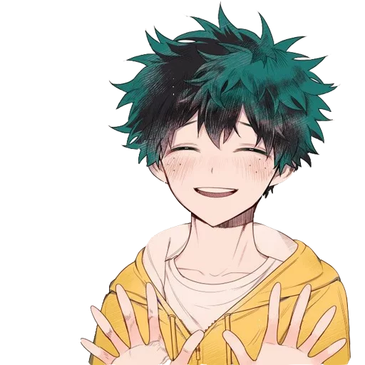 🤗 Стикер «MyHeroAcademia» для Telegram